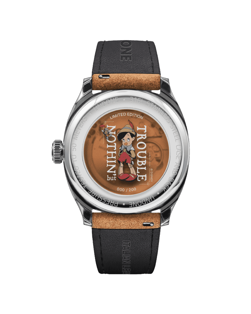 UNDONE Disney Pinocchio Terra GMT Automatic - UNDONE